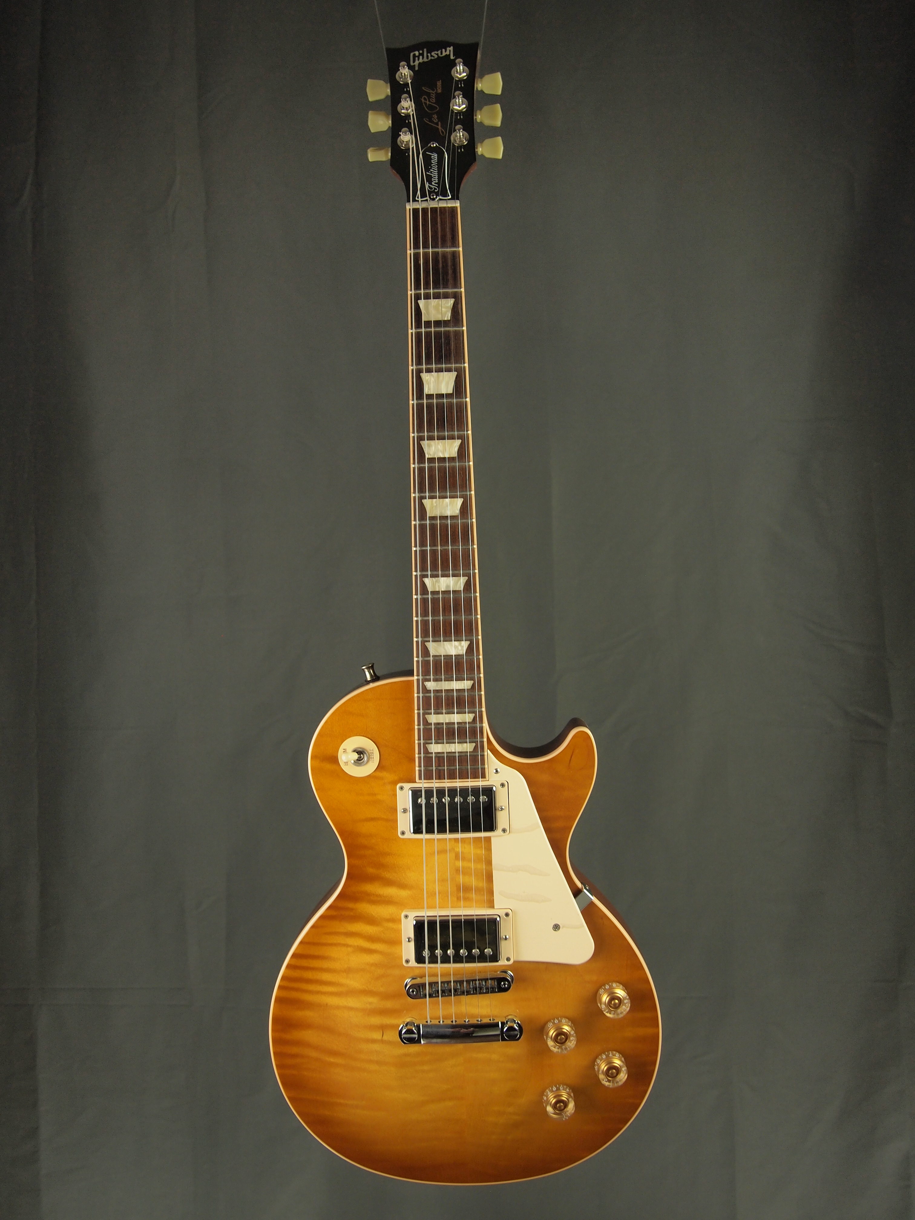 2016 Gibson Les Paul trans amber