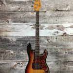 1974 Fender P-Bass signed by Johnny Winter