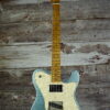Lays Guitar T Style Custom Blue Sparkle