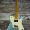 Lays Guitar T Style Custom Blue Sparkle