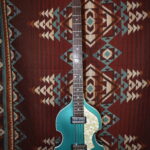 2022 Hofner Violin Bass Sherwood Green Custom Shop