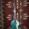 2022 Hofner Violin Bass Sherwood Green Custom Shop