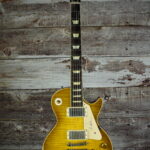 1957-1959 Gibson Les Paul Conversion Dirty Lemon Burst Real Double White PAF's