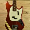 Fender Mustang Bass 1971 - Candy Apple Red w/ Competition Stripe