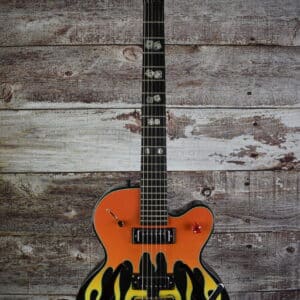 1999 Epiphone Flame Kat Orange Flames