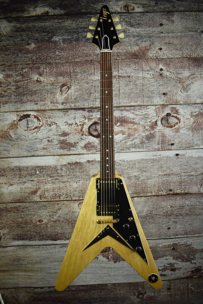 2023 Lays Flying V Korina 58 Spec - The Loft at Lay's Guitar Shop
