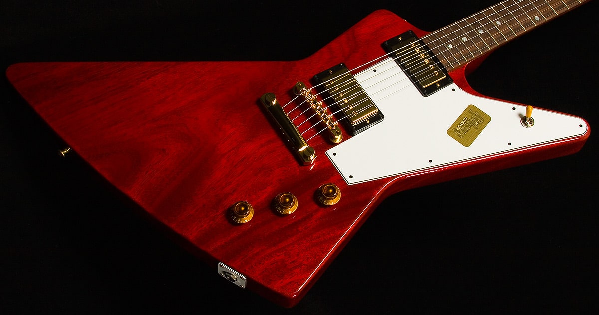 Gibson Custom Shop 1958 Explorer Reissue 2014 - Cherry Red - The