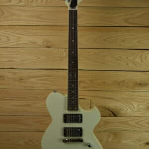 Newman Honeycomb Senior 2025- SWAPPABLE PICKUPS - Gloss White - GuitarX