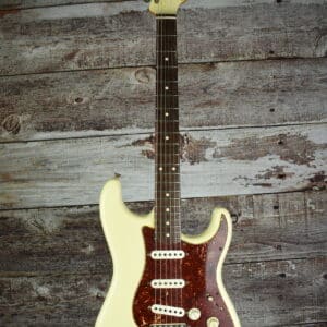 1962 Fender Stratocaster Custom Shop Olympic White over Candy Red