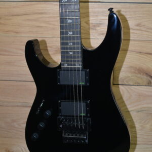 ESP LTD KH-602 LH Kirk Hammett Signature Left-Handed Guitar w/ Case – Black
